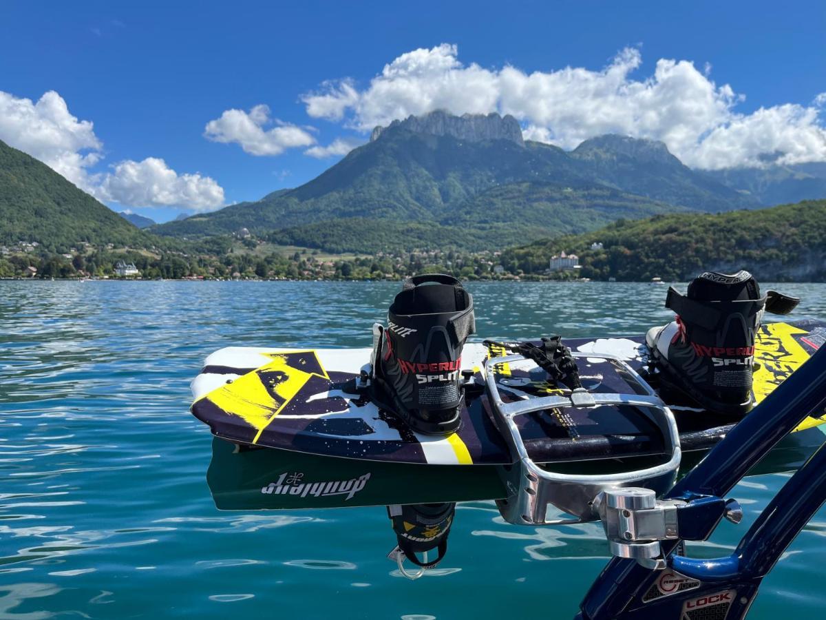Entre Lac D'Annecy Et Montagnes, Golf Et Parapente A Pieds Talloires Dış mekan fotoğraf